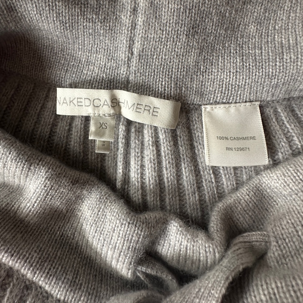 Naked Cashmere Ribbed Knit Set – Sweater + Pants Size XS - Picture 6 of 12
